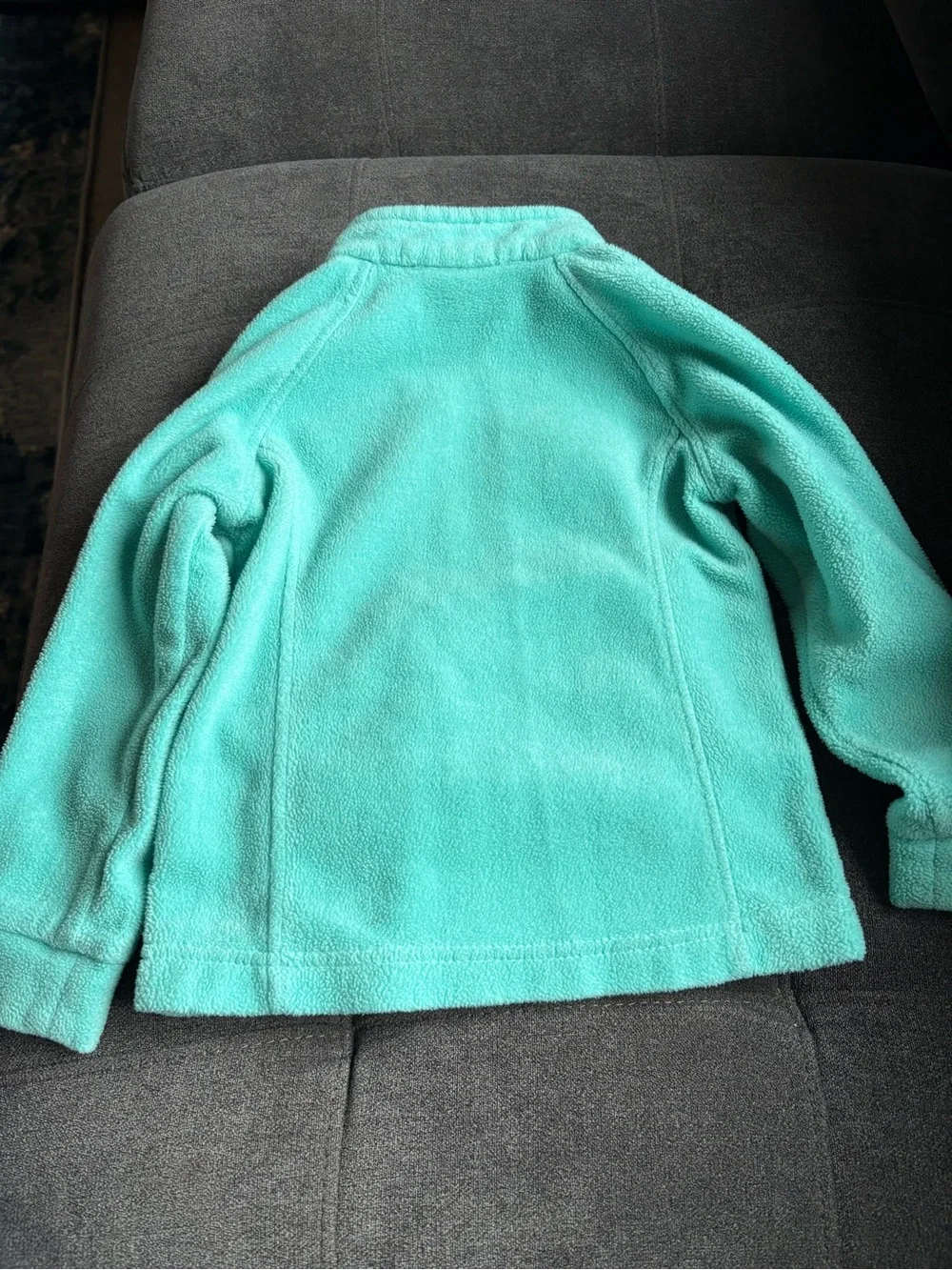 Columbia Girls Mint Green Full-Zip Fleece Jacket